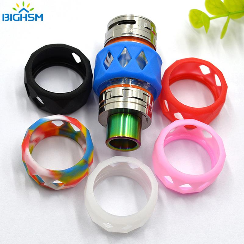 Vape Ring - หลอดแก้วกันกระแทกปลอกหุ้มป้องกันแบบแหวนซิลิโคนกันลื่นสำหรับหลอดไฟอุปกรณ์เสริมถังหลอดแก้ว