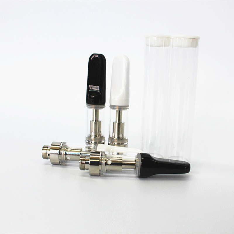 Vape Coil Replacement - 5ชิ้นกล่องเซรามิค TH205 TH210หนาถังน้ำมันแก้ว VAPE ถังอะตอมสำหรับ510เกลียวเตรียมความร้อนแบตเตอรี่ MOD
