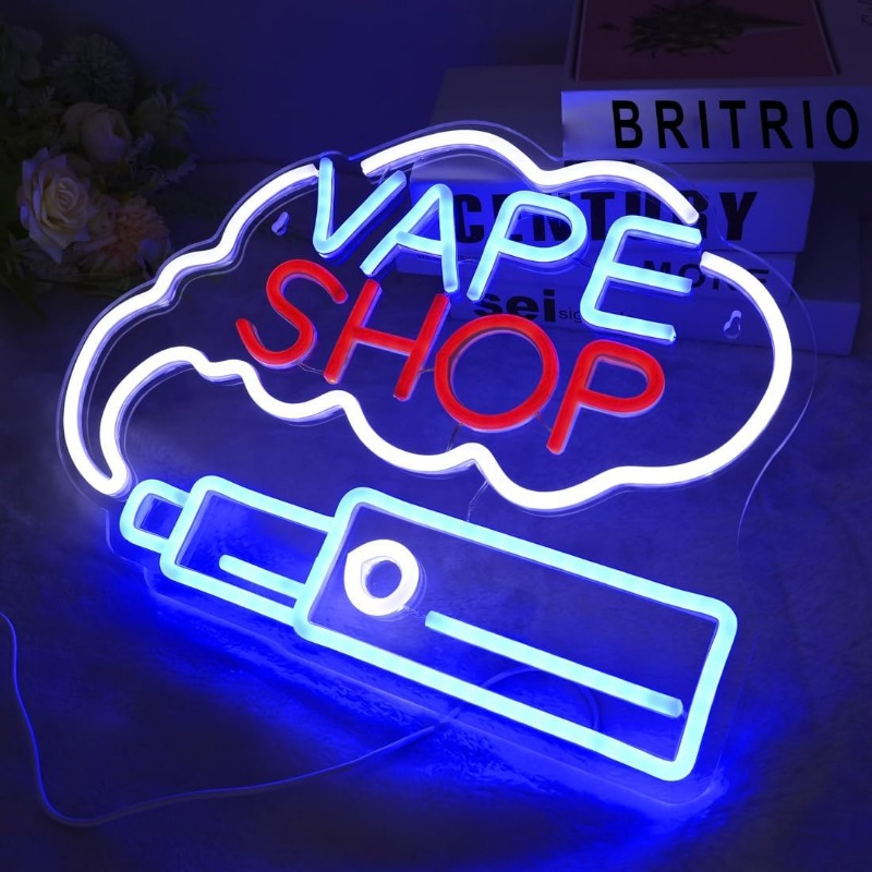 ไฟ LED แสดงควันร้านซิการ์ปากกา - Vaping Store บทวิจารณ์และราคา