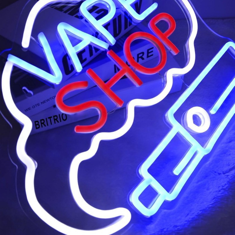 ไฟ LED แสดงควันร้านซิการ์ปากกา - Vaping Store บทวิจารณ์และราคา