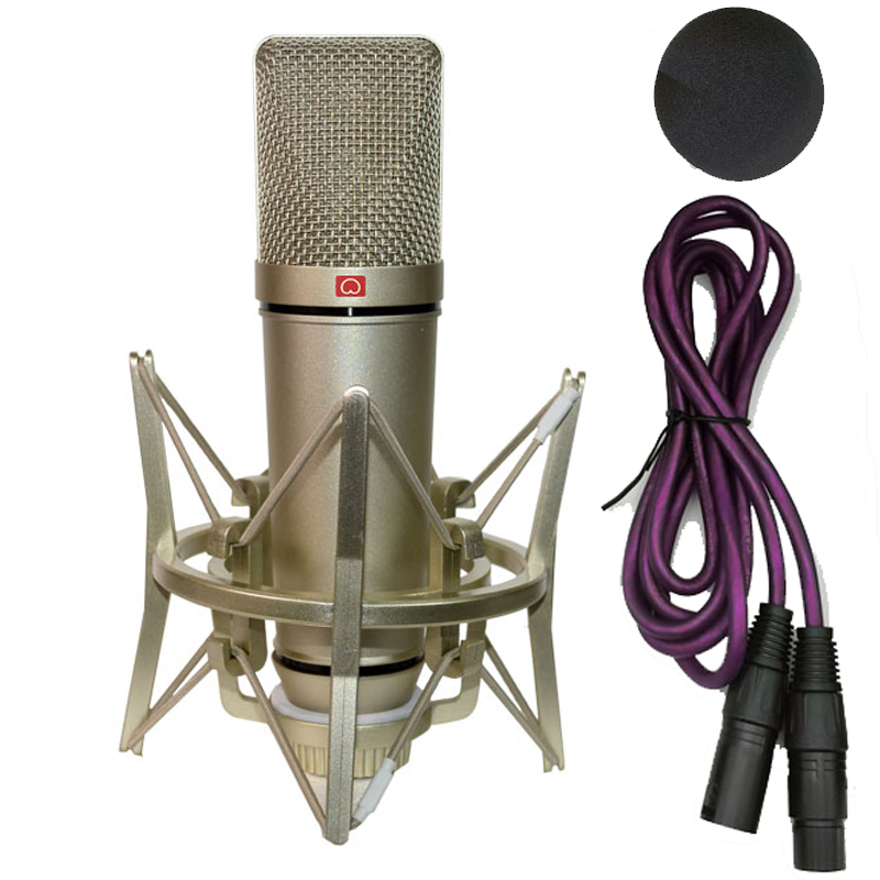 ไมค์ไมโครโฟนคอนเดนเซอร์ระดับมื - Shure Mic Sm58 บทวิจารณ์และราคา