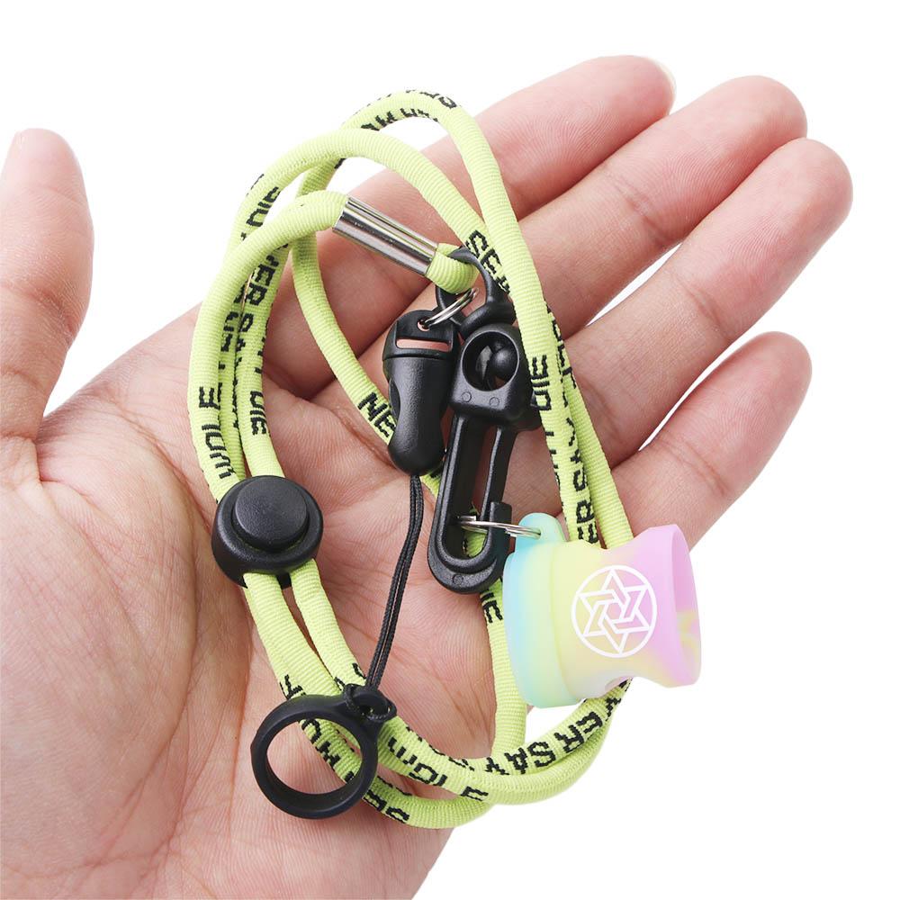 สายคล้องคอซิลิโคนกันไอสำหรับ u - Vape Ring บทวิจารณ์และราคา
