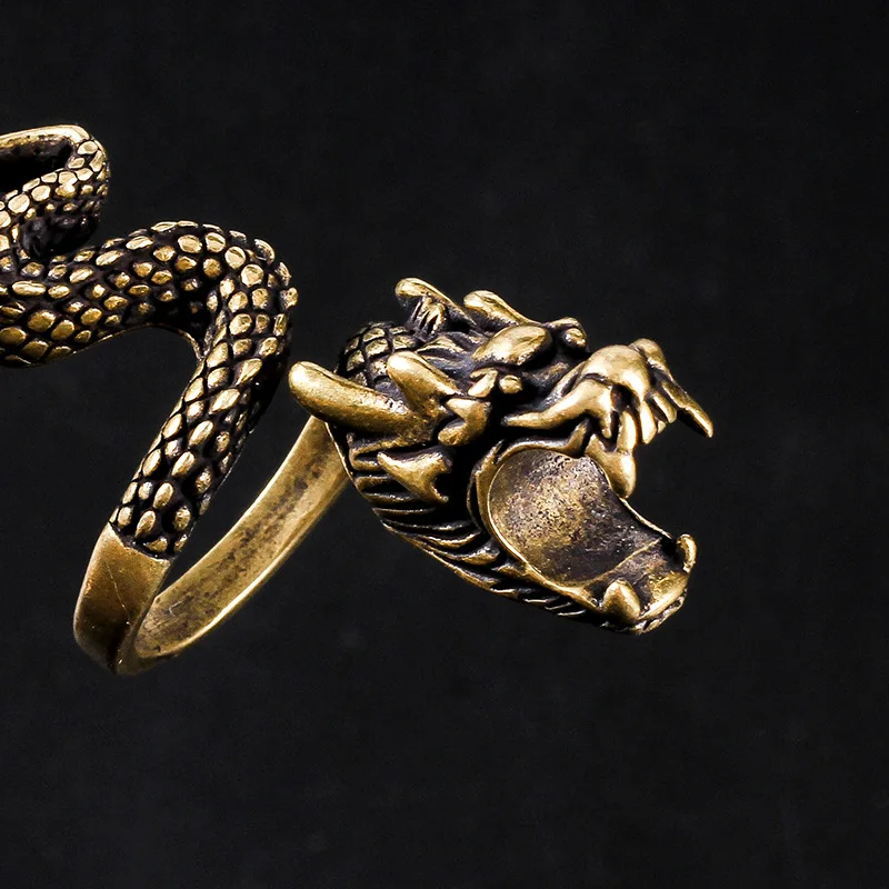 Retro Dragon ผู้ถือบุหรี่แหวน  - Vape Ring บทวิจารณ์และราคา