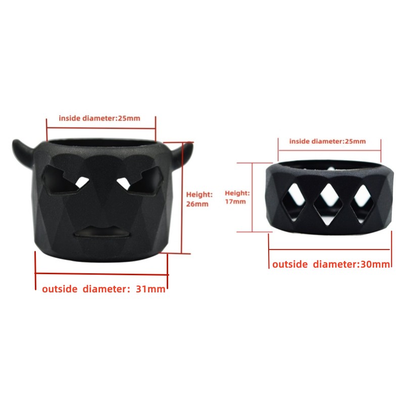 6PCS FATUBE หลอดไฟ Bullhead รู - Vape Ring บทวิจารณ์และราคา